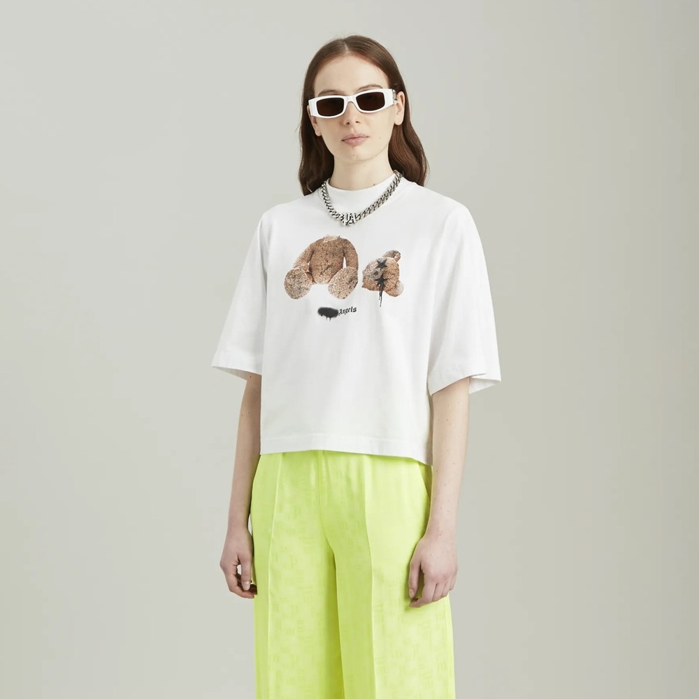 White bear Palm Angels top